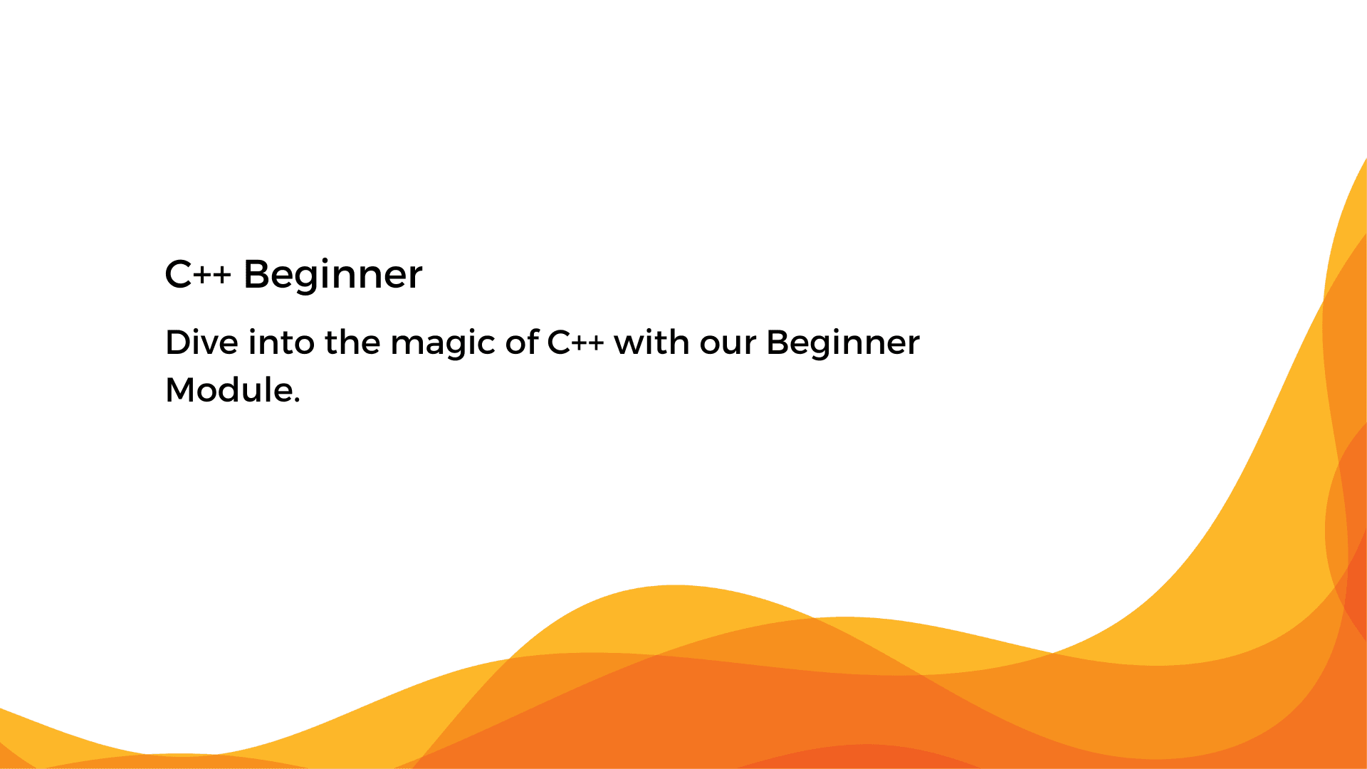 C++ Beginner image
