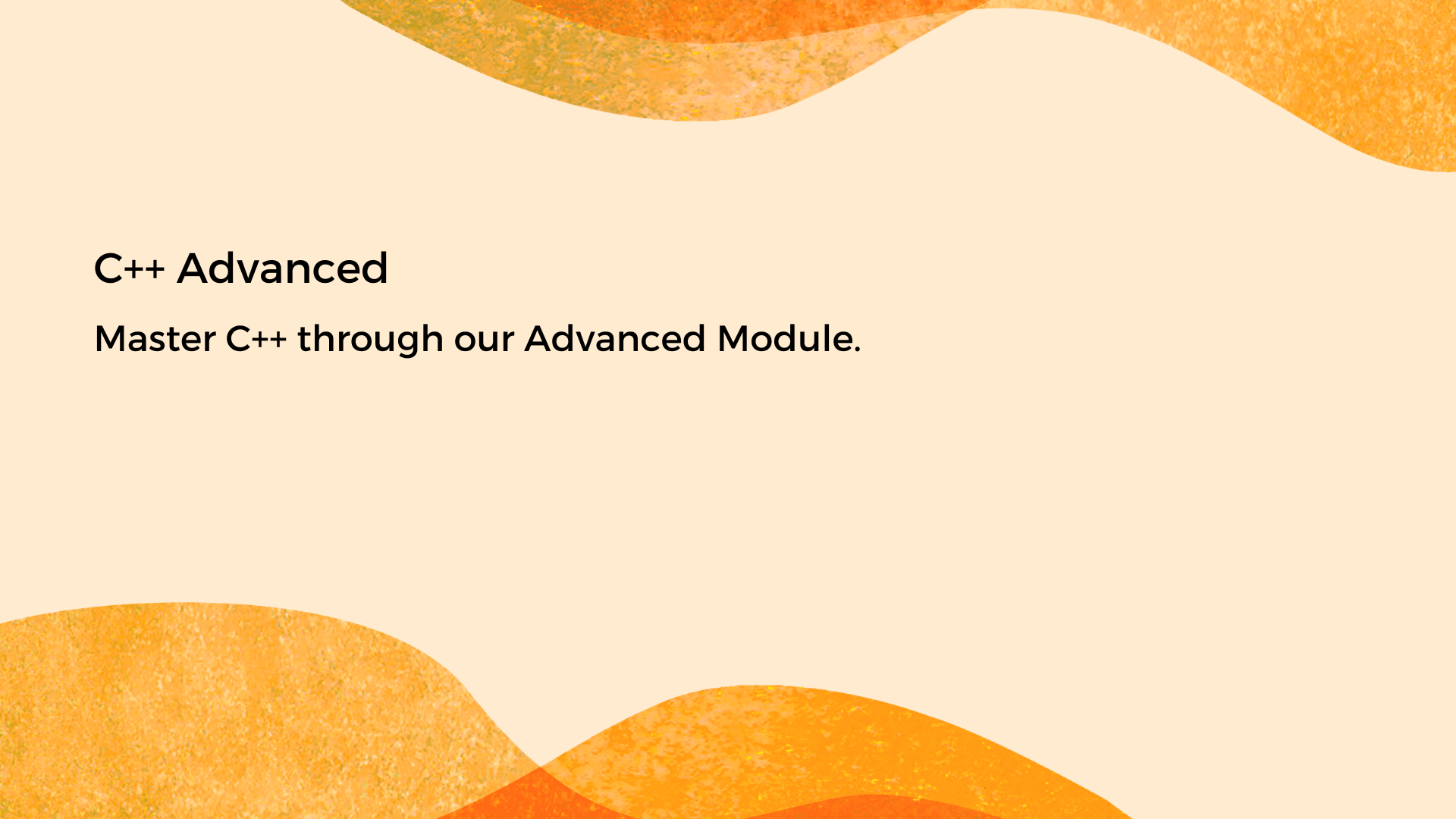 C++ Advanced image
