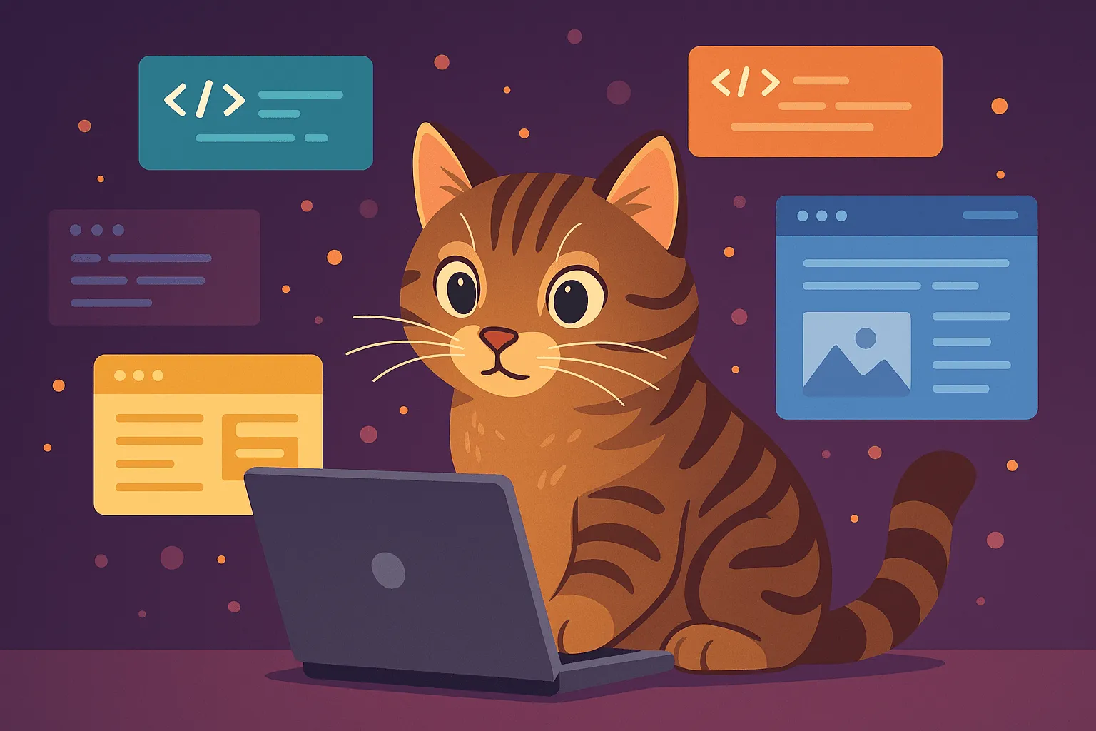Vibe coding concept illustration