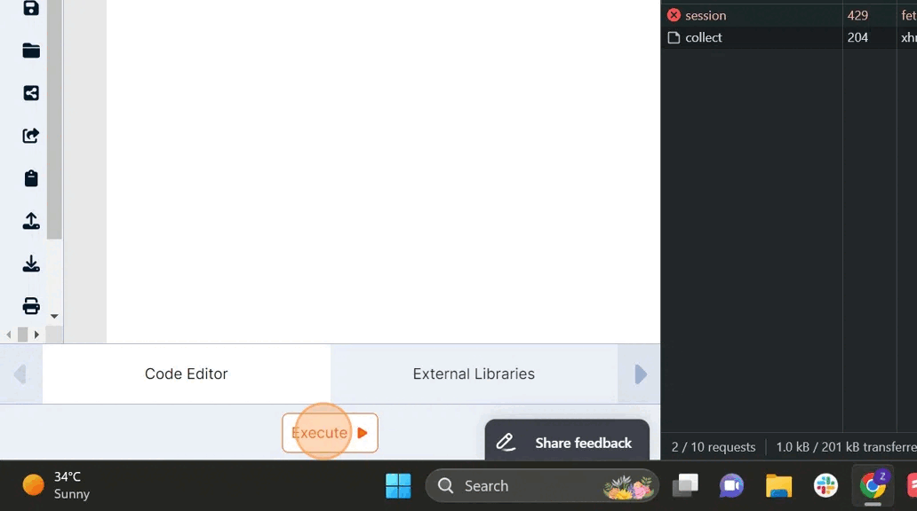Copying cURL command from Inspect