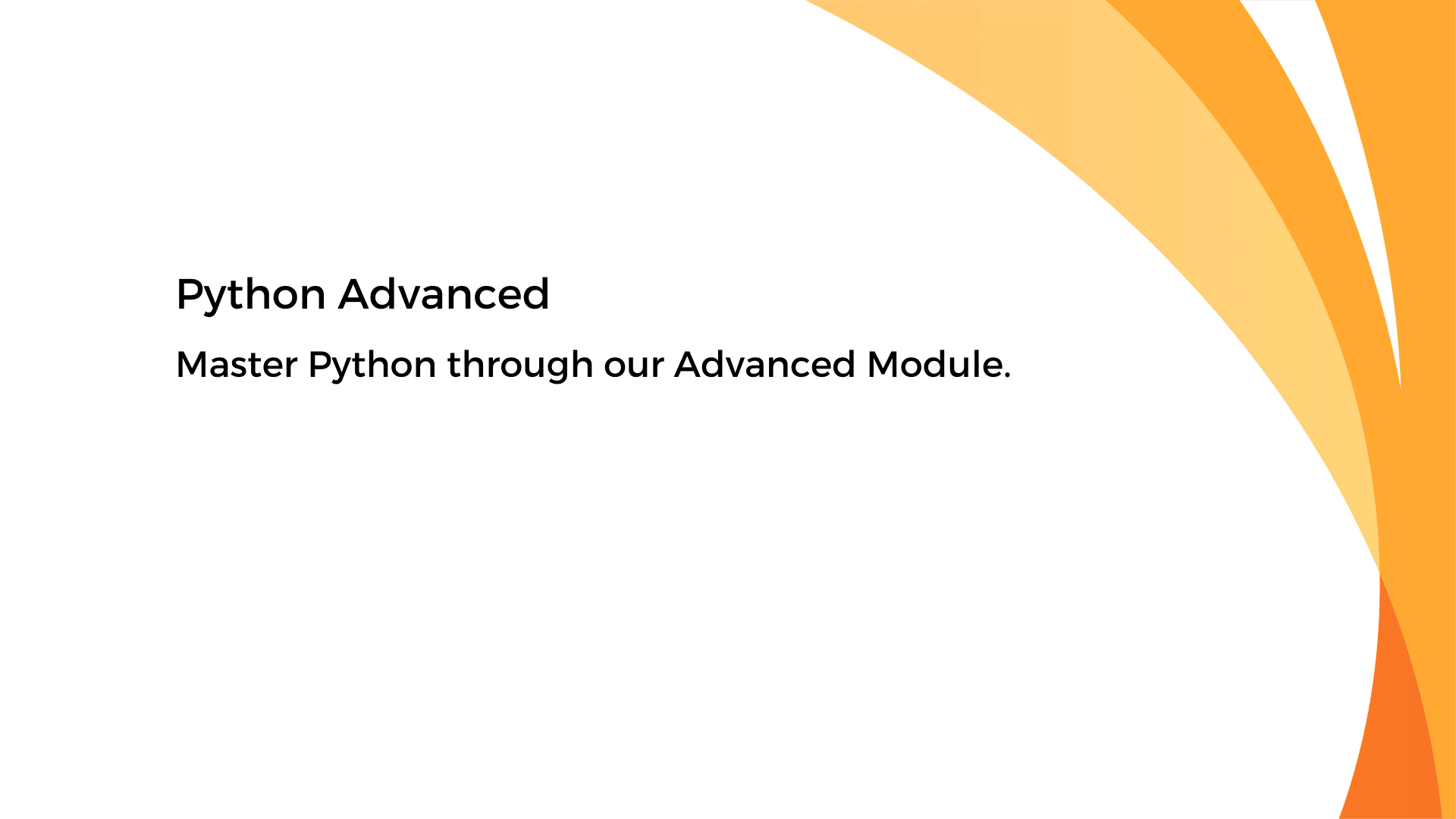 Python Advanced image