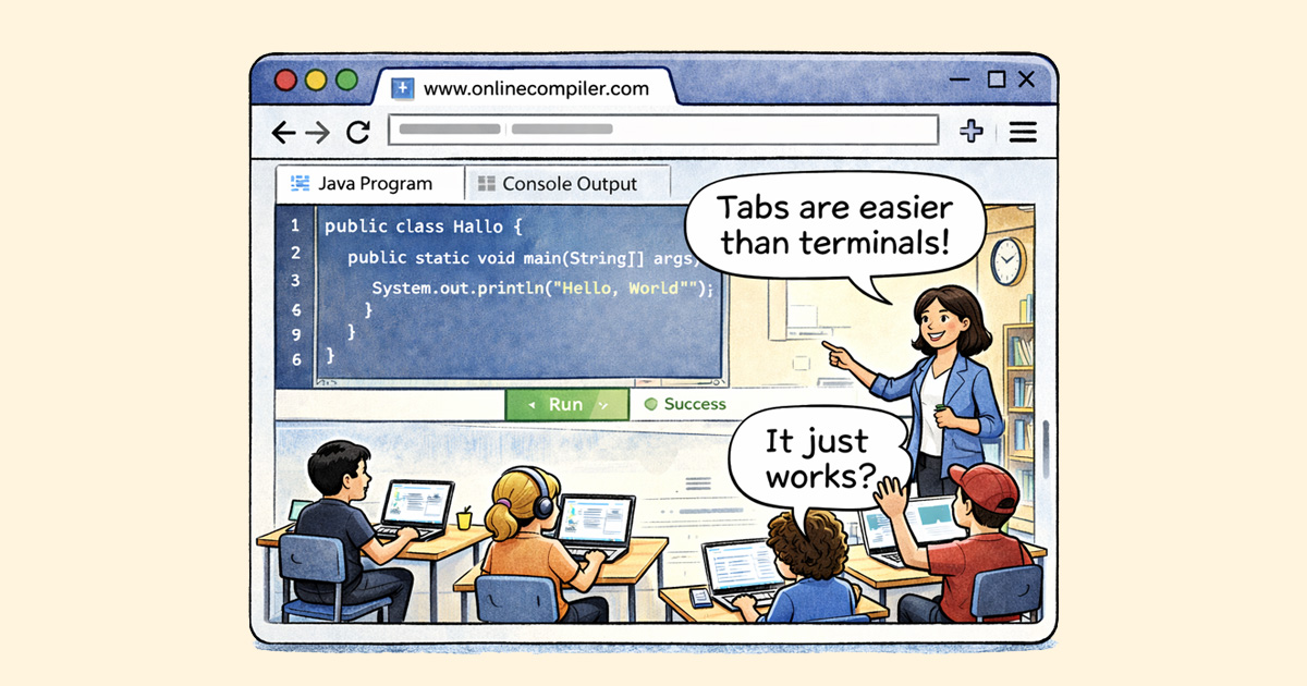How Teachers Use Online Compilers to Teach Coding